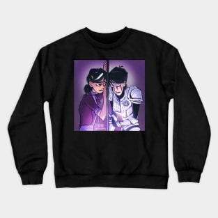 Jim Lake Jr/Claire Nuñez (Trollhunters) Crewneck Sweatshirt